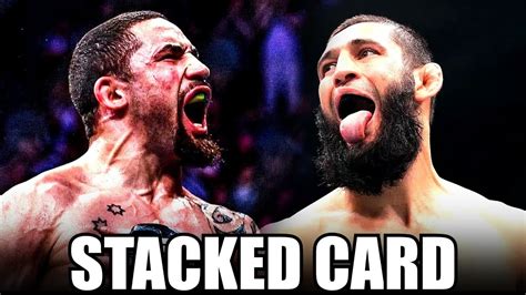 Ufc 308 is insanely stacked .